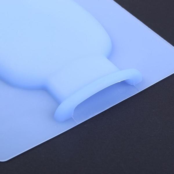 1154 Wall Hanging Silicone Flower Pot Sticker Plant Rack For Decoration  (Multicolour) Wukusy