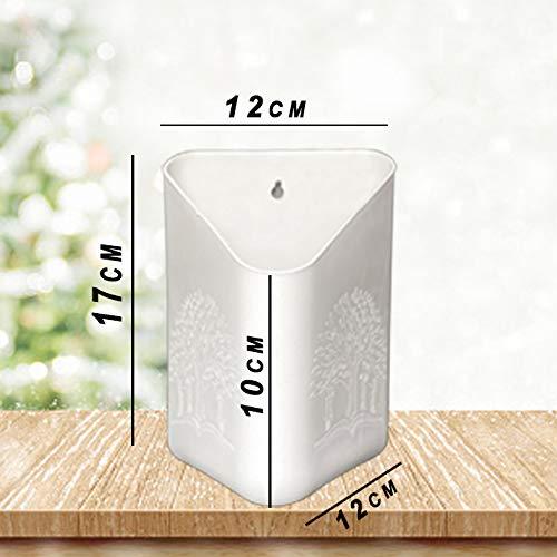 3858 Plastic Vertical Hanging Planter Pot Multicolour Wukusy