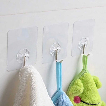 Multipurpose Strong Small Stainless Steel Adhesive Wall Hooks Wukusy