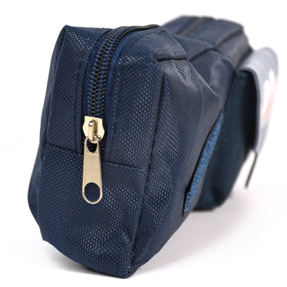 Pencil Pouch With Zipper Students Pencil Case Large Capacity Makeup Pouch Stationery Bag (1 Pc) Wukusy