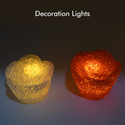 7995a Mix Design Multi Shape Small Light Lamps Led Shape Crystal Night Light Lamp (1 Pc ) Wukusy