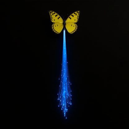Led Butterfly Hair Braid Clip (Mix Color 1 Pc) Wukusy