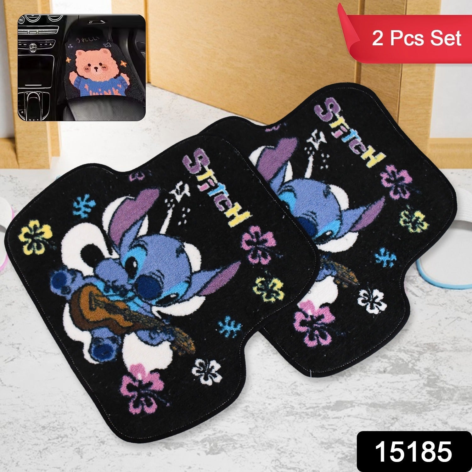 Cartoon Car Floor Mats Accessories Interior Wukusy