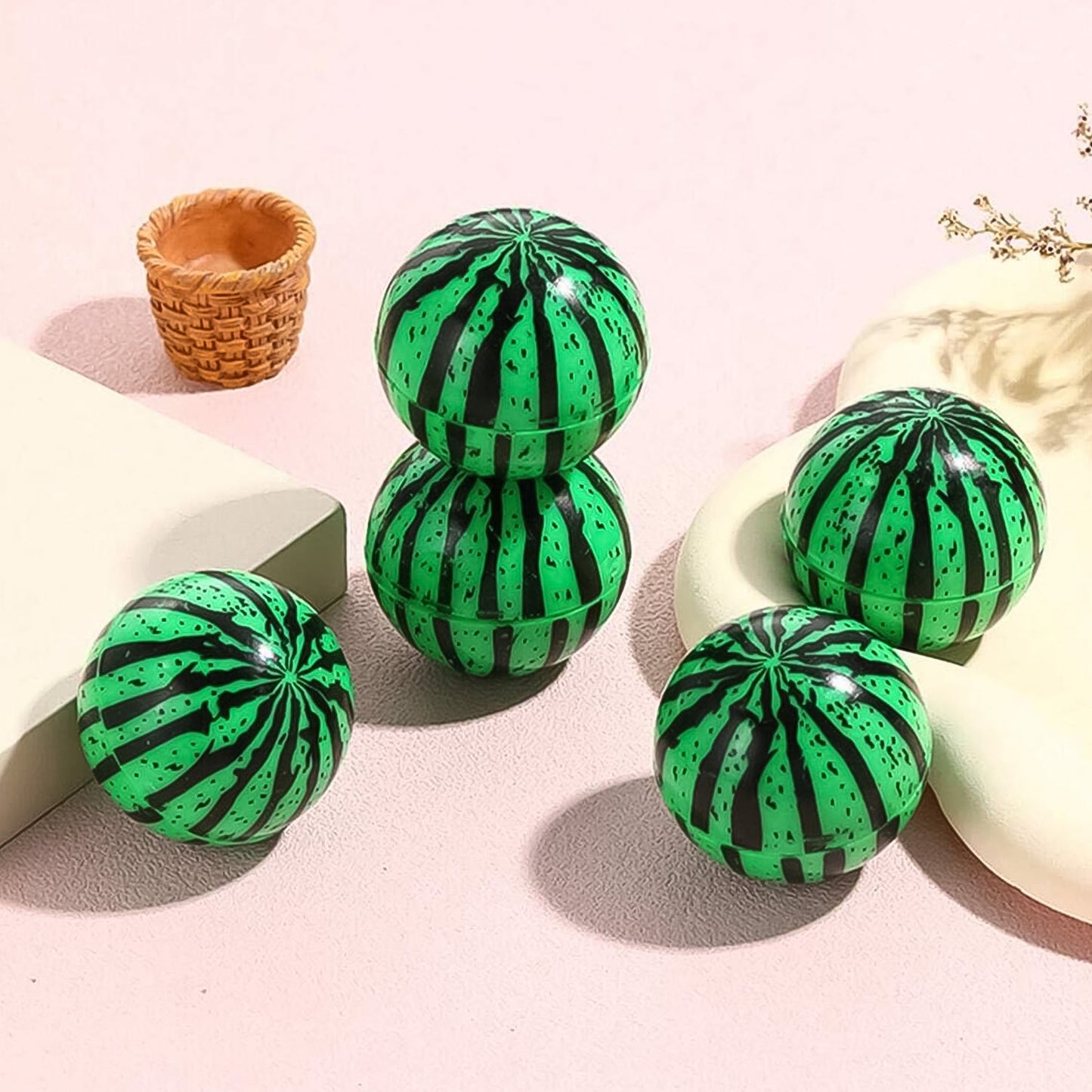 Watermelon Shaped Pencil Sharpener (1 Pc) Wukusy