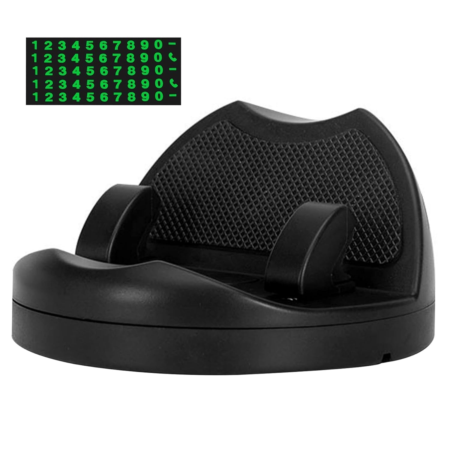 2 In 1 Car Anti-slip Mat Phone Holder Non Slip Sticky Phone Mount Holder (1 Set) Wukusy