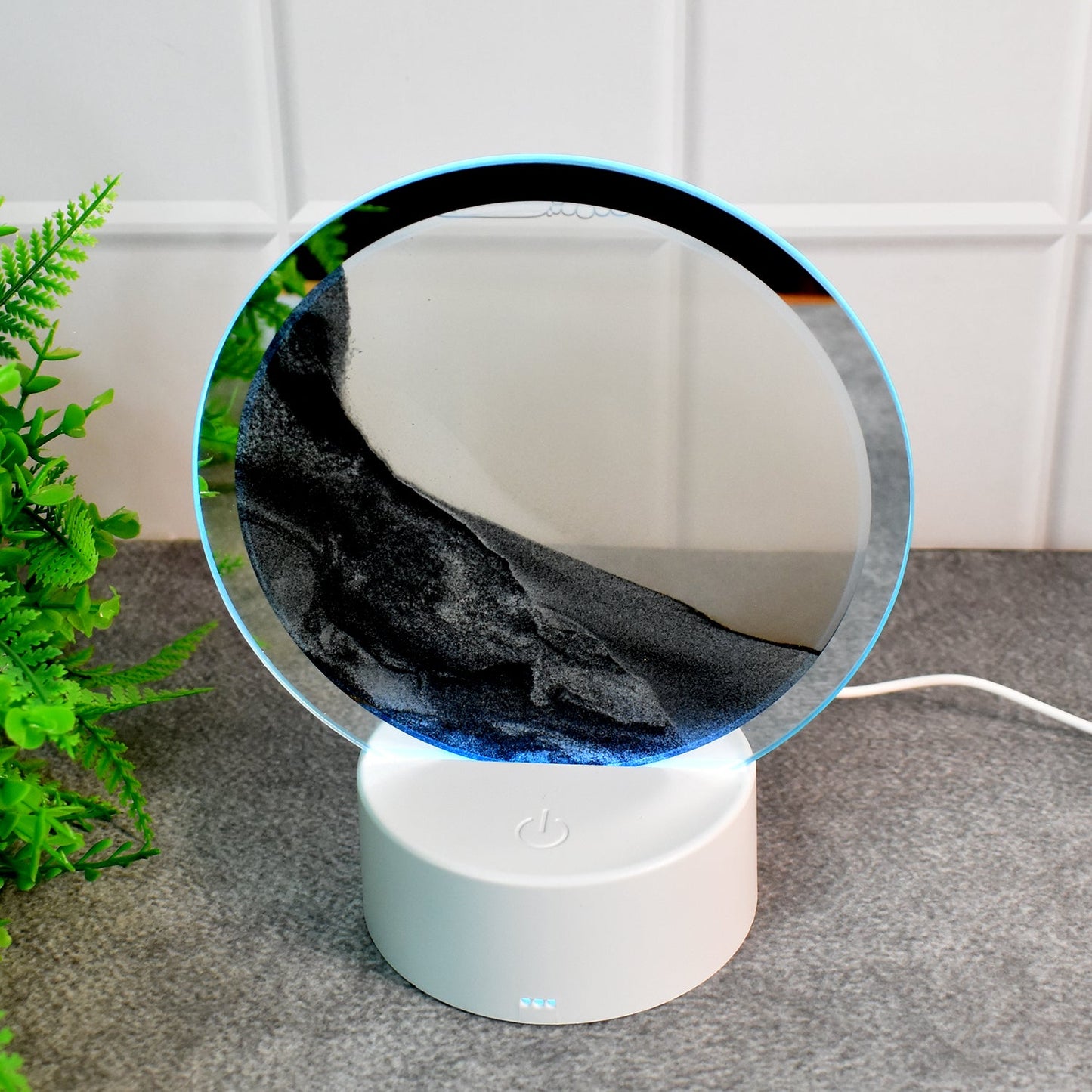 3d Liquid Motion Display With Led Light (1 Pc) Wukusy