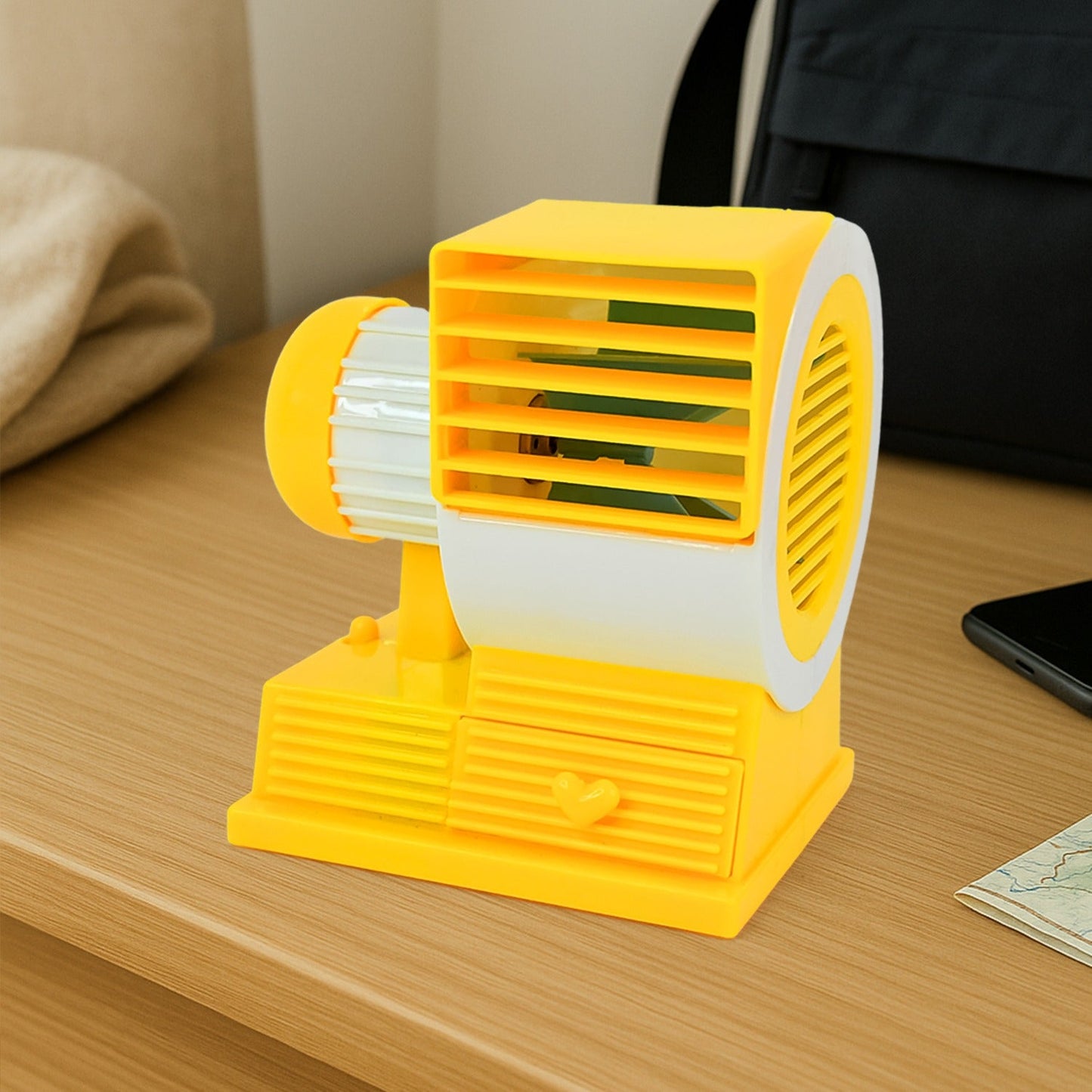 Mini Dual-blade Portable Usb Table Fan Wukusy
