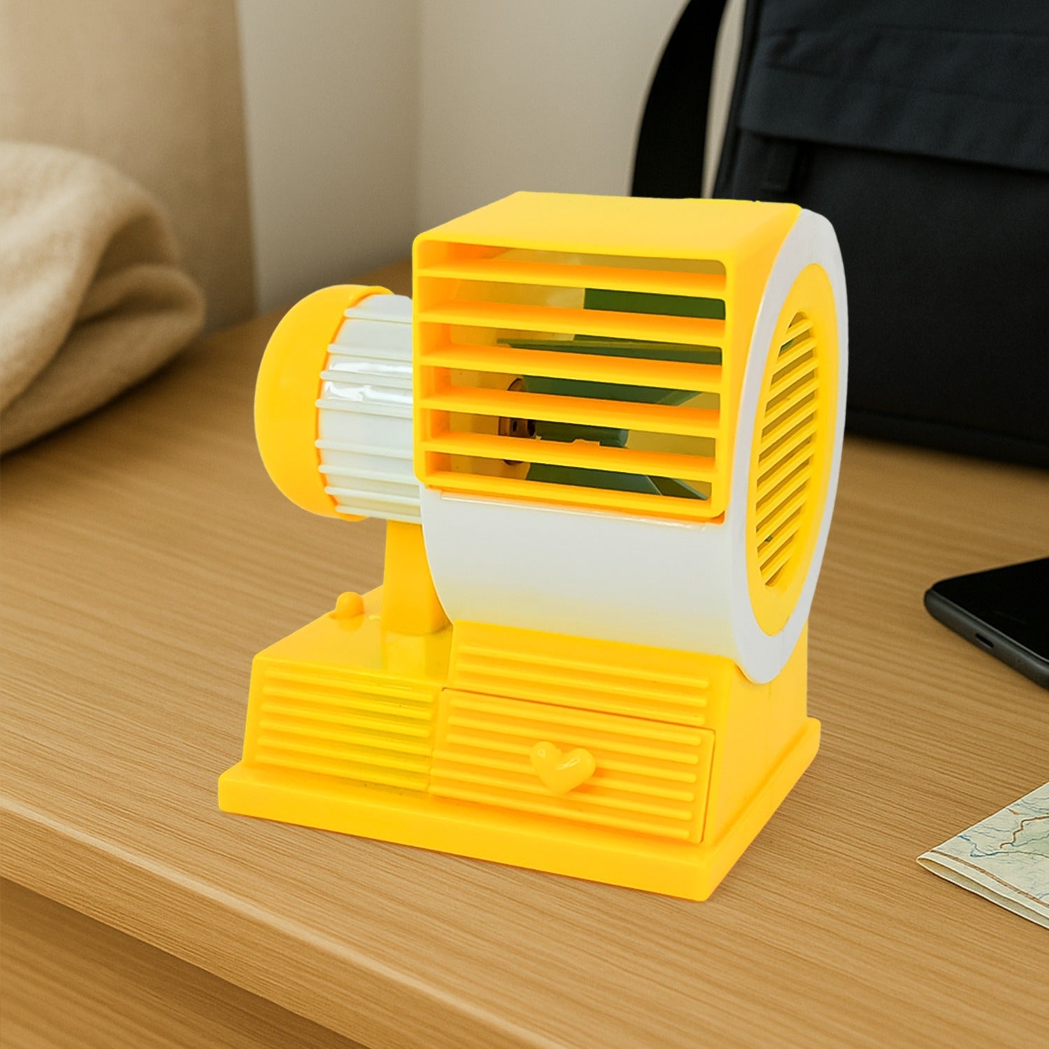 Mini Dual-blade Portable Usb Table Fan Wukusy