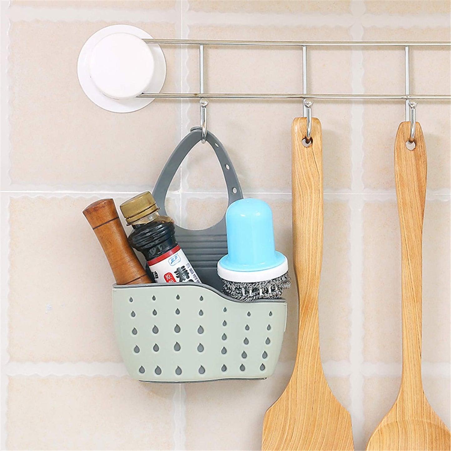 Multifunctional Kitchen Sink Organiser Kitchen Sink Caddy (1 Pc) Wukusy