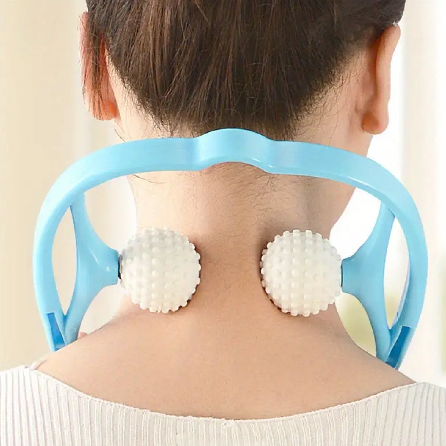 6593 Neck Shoulder Massager 13.5x7.08in Portable Relieving The Back For Men Relieving The Waist Women Wukusy