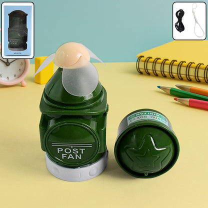 Manual Portable Handheld Post Fan Wukusy