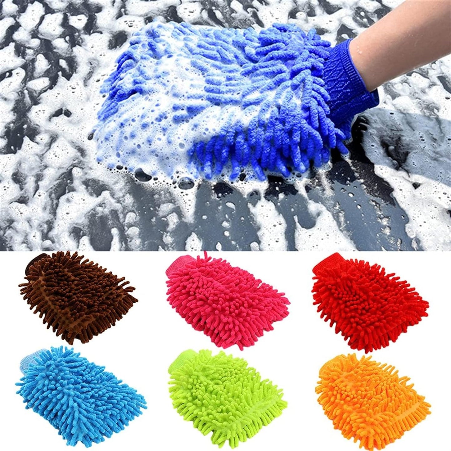 711 Double Sided Microfiber Hand Glove Duster Wukusy