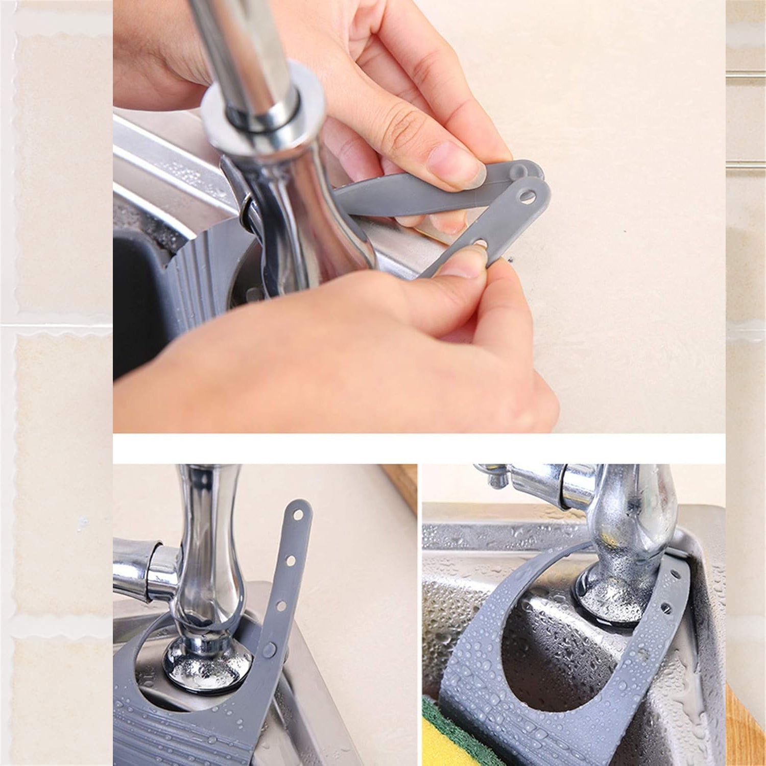 Multifunctional Kitchen Sink Organiser Kitchen Sink Caddy (1 Pc) Wukusy