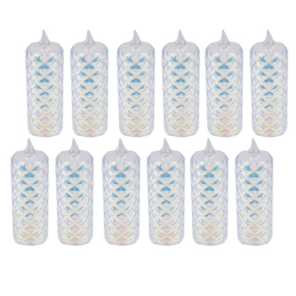 Festive Lighting For Any Occasion 12 Pack Led Tealight Candles Wukusy