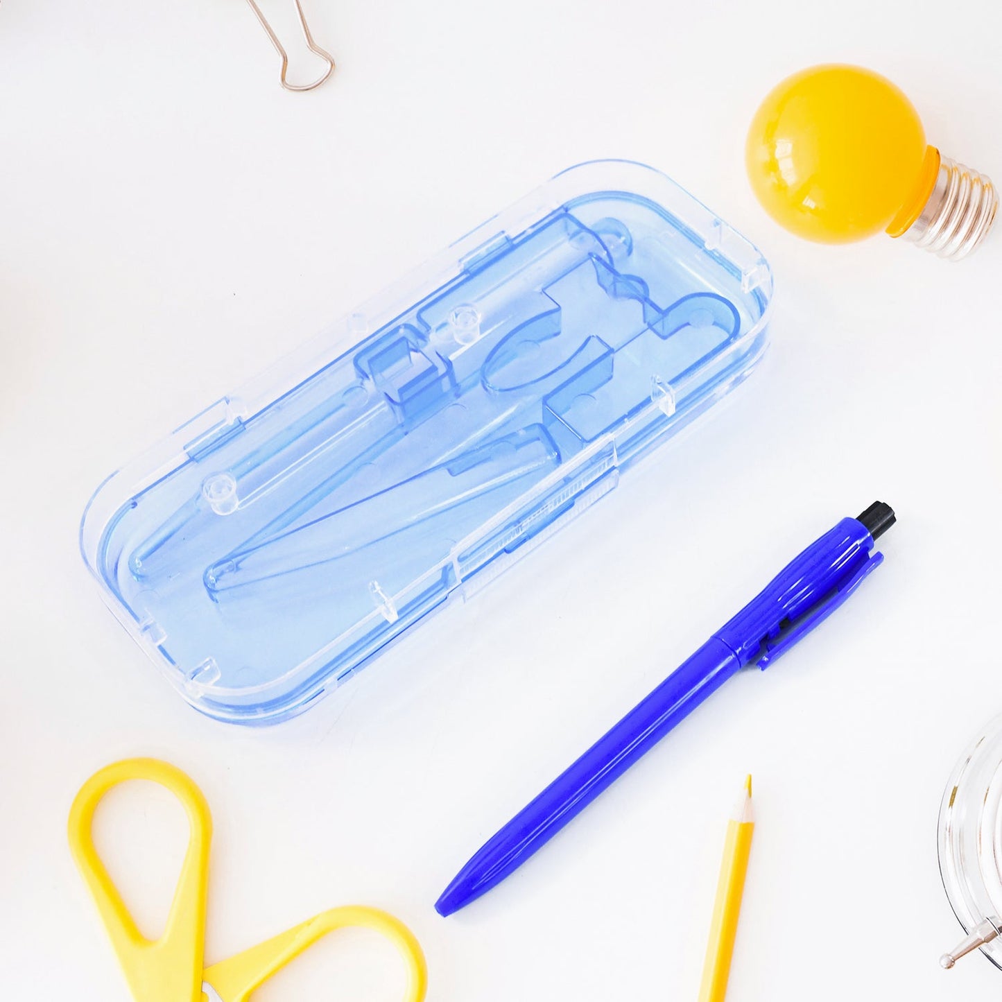 Complete Student Geometry Box Set (9 In 1  1 Set) Wukusy