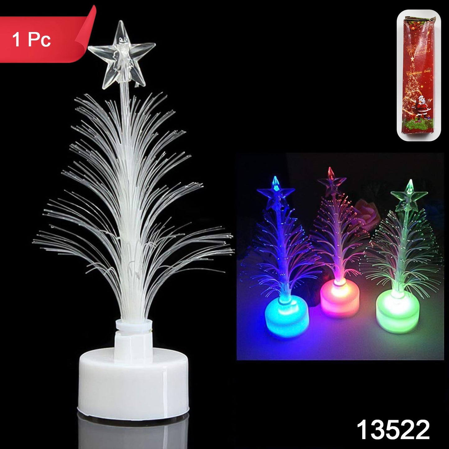 Tree Led Candlelight Colourful Candle Decoration Led Light Night (1 Pc) Wukusy