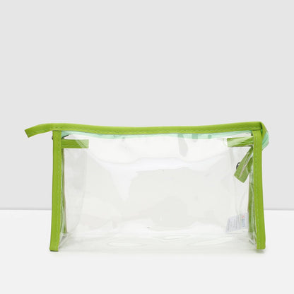 Transparent Zipper Closing Pouch (1 Pc) Wukusy
