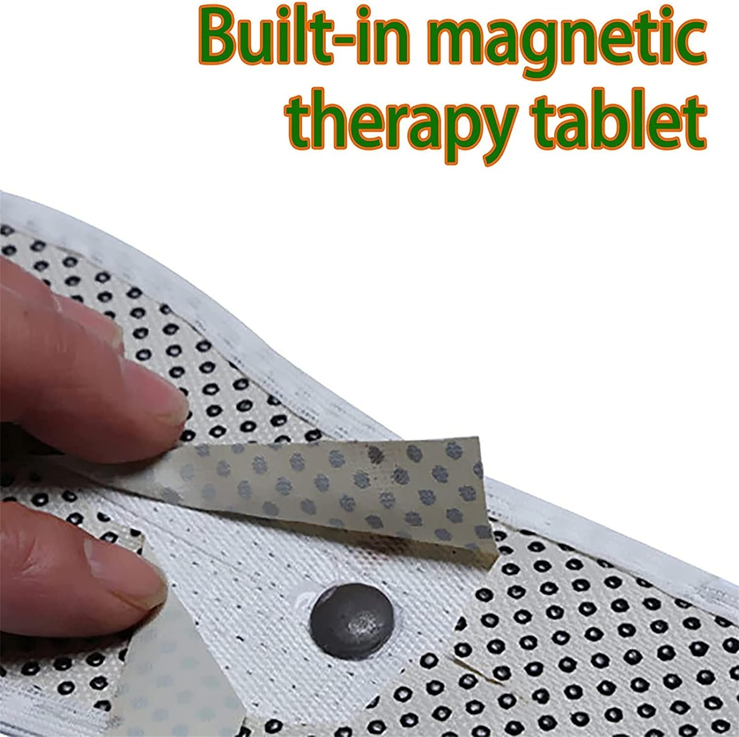 Massage Magnetic Self Heating Insole Shoe Heating Insole For Women Men - Unisex Warm Insole - Thermal Insoles - Tourmaline Self Heating Shoe Inserts - Warm Shoe Pad (1 Pair) Wukusy