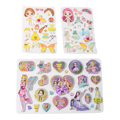 Multipurpose Adhesive 3d Stickers (1 Sheet 1510 Cm) Wukusy