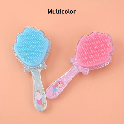 Cartoon Hair Brush Massage Shower Comb Blur Wet Salon (1 Pc ) Wukusy