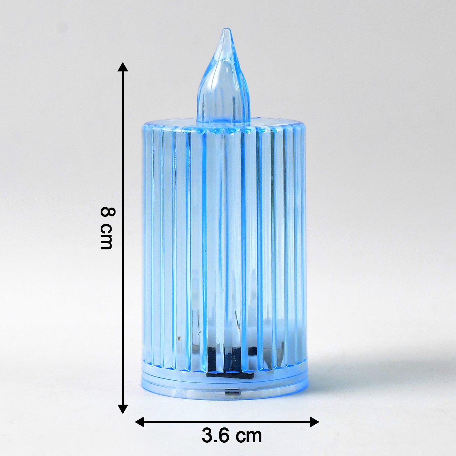 Decorative Flameless Electronic Led Candle Light Set (8 Pc) Wukusy