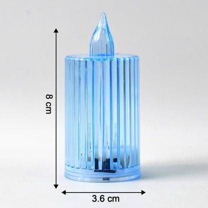 Decorative Flameless Electronic Led Candle Light Set (8 Pc) Wukusy