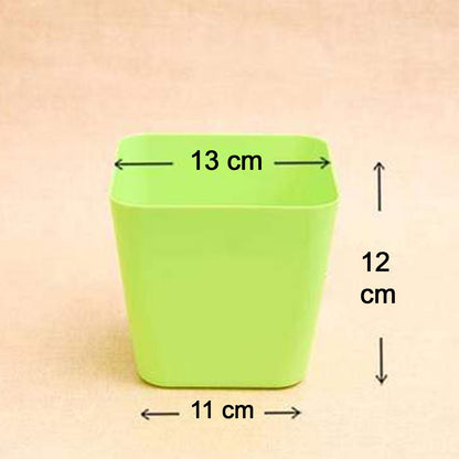 1192  Flower Pots Square Shape For Indooroutdoor Gardening Wukusy