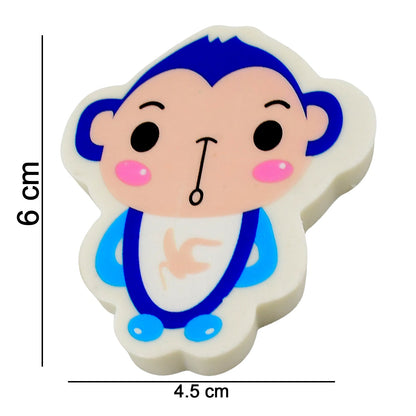 Cartoon Design Eraser (1 Pc  Mix Design) Wukusy