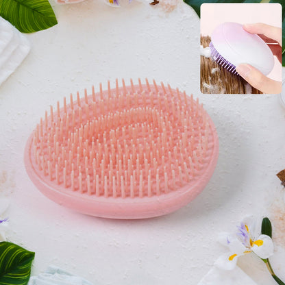 Plastic Hair Washing Combs Hair Massager Shower Brush Wukusy
