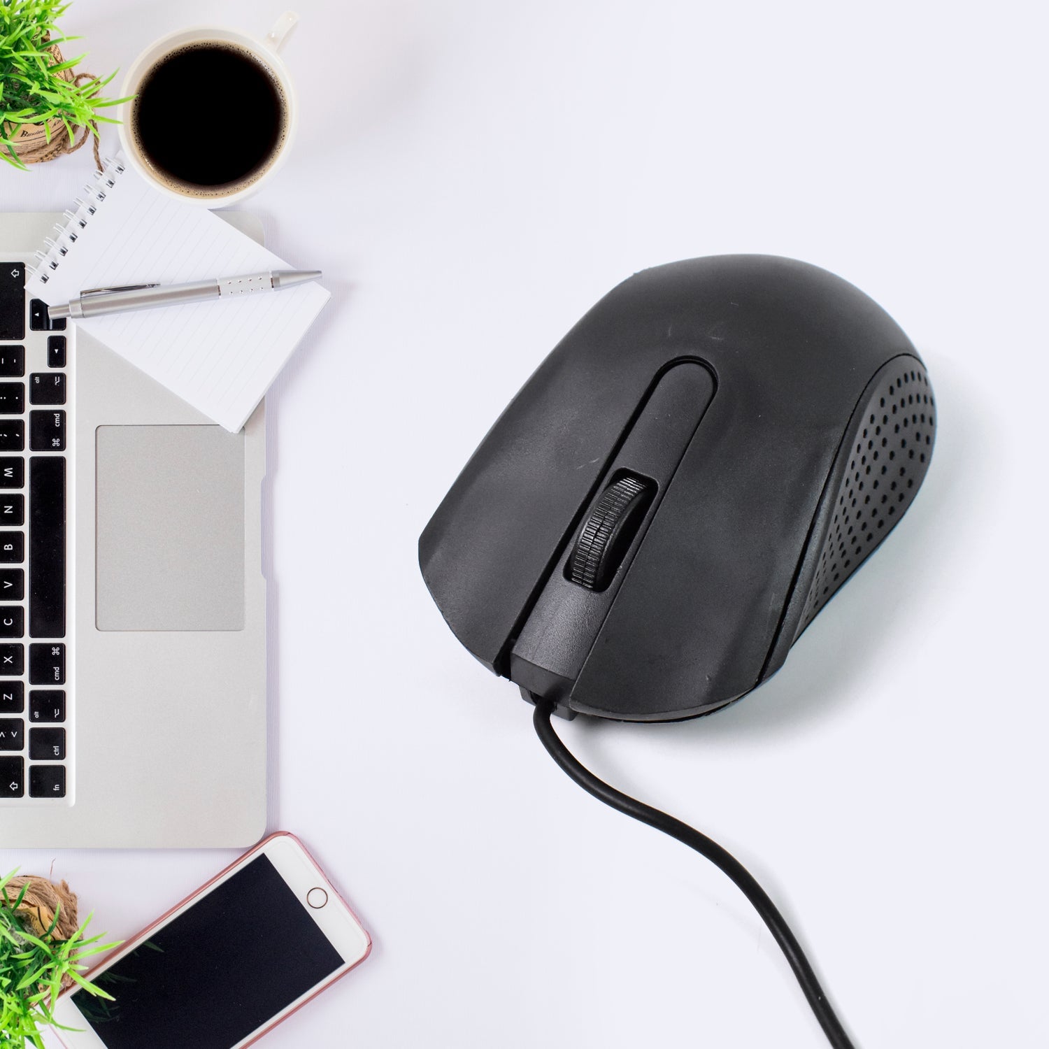 Computer  Laptop Wired Optical Mouse M-022 (1 Pc) Wukusy