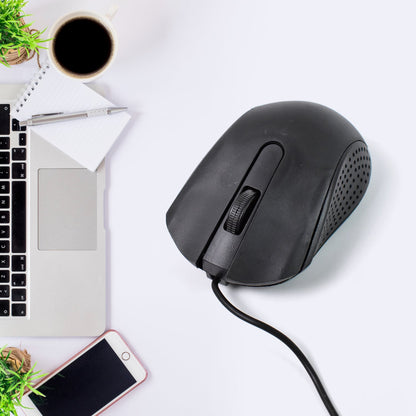 Computer  Laptop Wired Optical Mouse M-022 (1 Pc) Wukusy