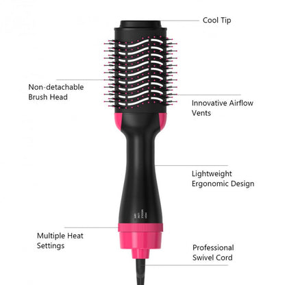 AirBristle - Hair Dryer Brush with multiple heat and speed modes Howzhat