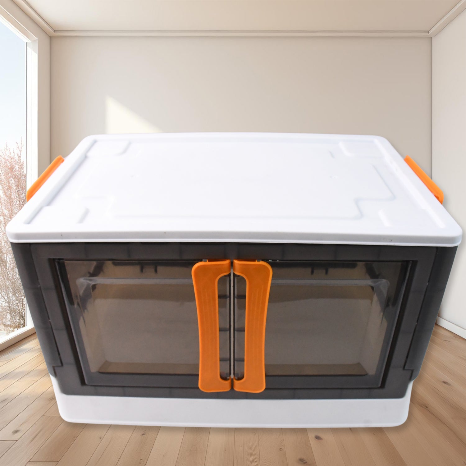 Plastic Folding Wardrobe Storage Organizer (1 Layer  1 Pc) Wukusy