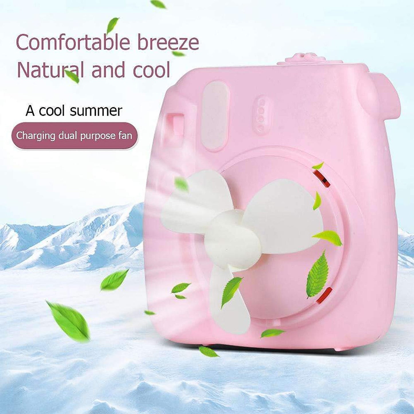 Usb Mini Camera-shaped Fan (1 Pc) Wukusy