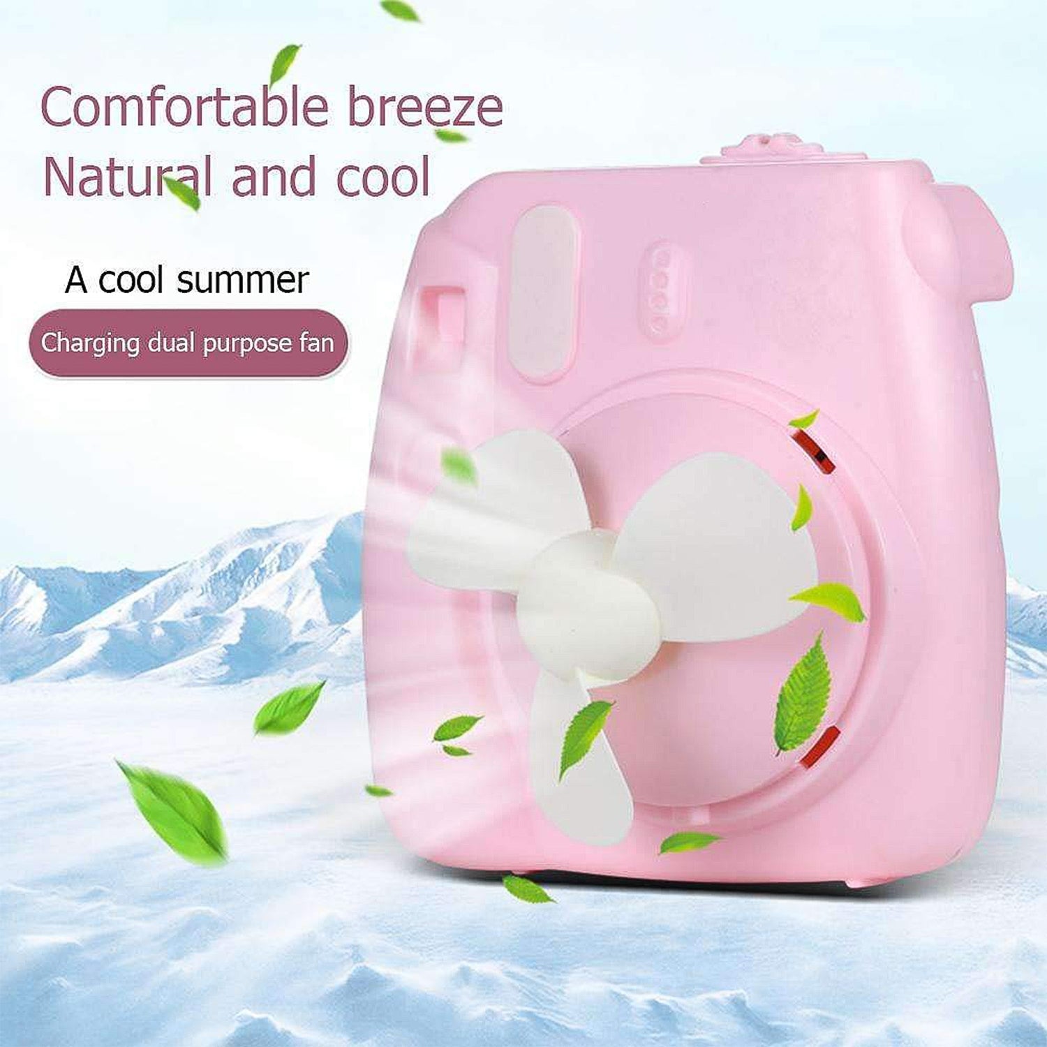 Usb Mini Camera-shaped Fan (1 Pc) Wukusy