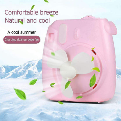 Usb Mini Camera-shaped Fan (1 Pc) Wukusy