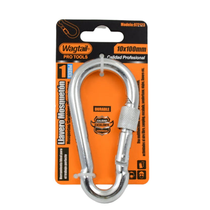 Snap Hook With Screw-stainless Steel Snap Hook Clip Heavy Duty Carabiner Clip (10100 Mm  1 Pc) Wukusy