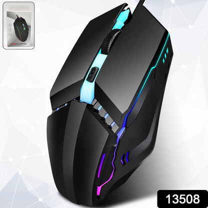 Usb Wired Mouse Ergonomic Design Gaming Mouse (1 Pc) Wukusy