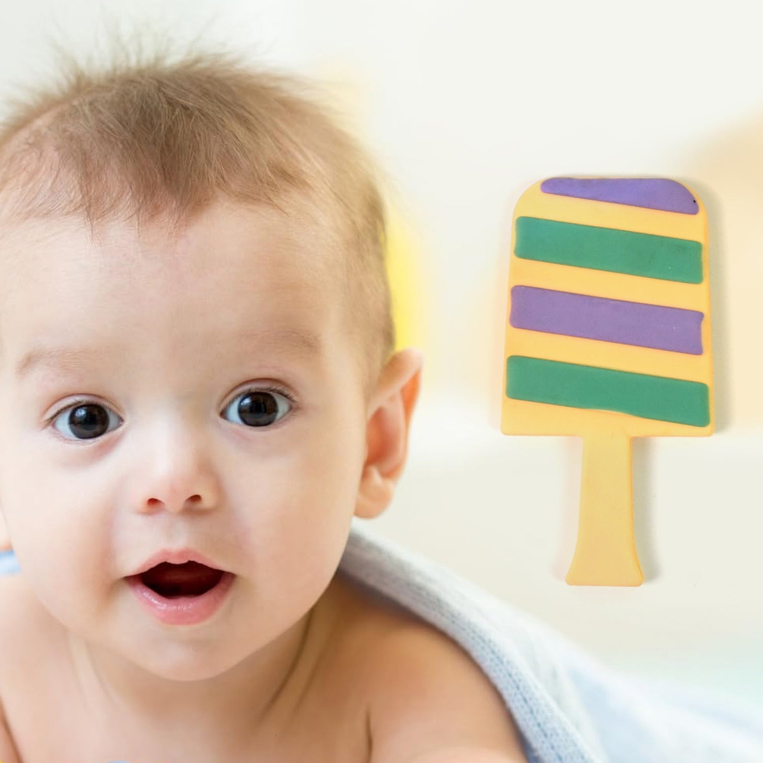 Silicone Candy Shape Teether For Baby (1 Pc) Wukusy