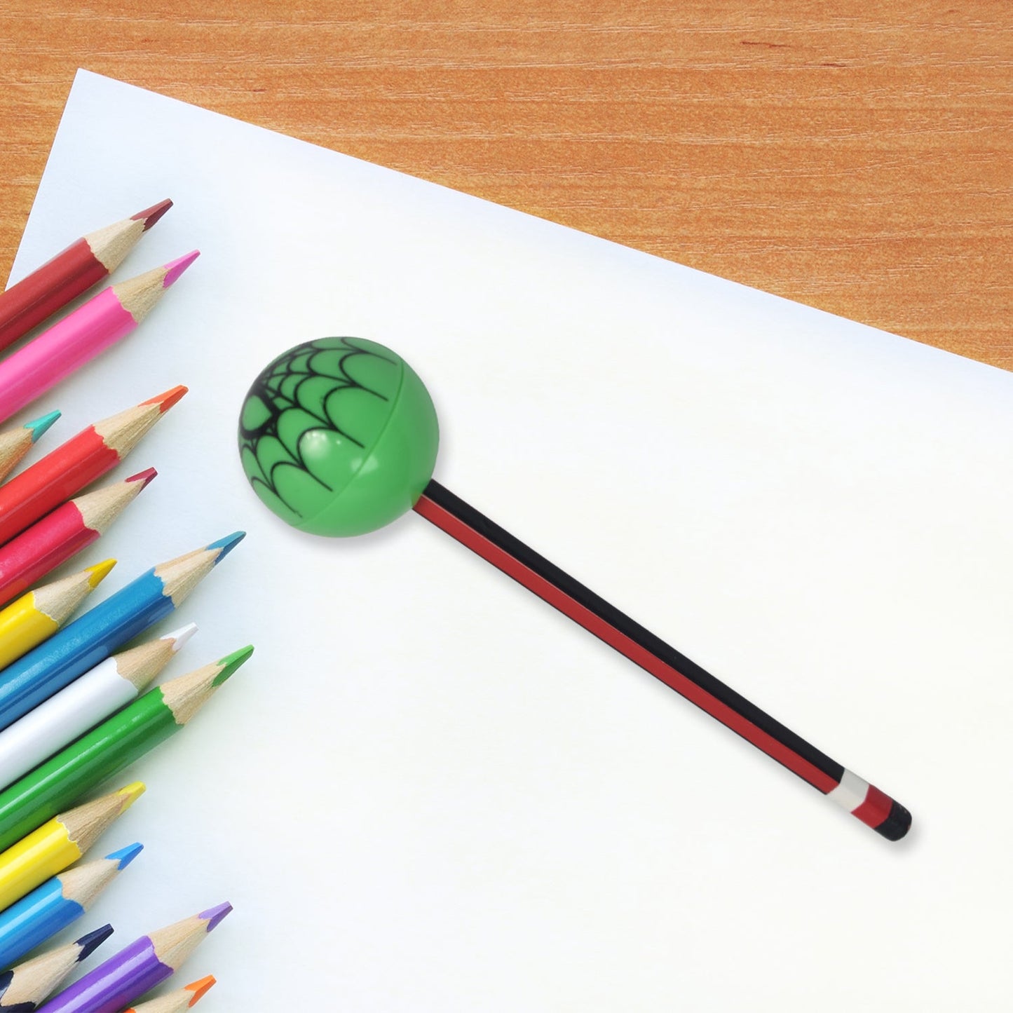 Round Shape Mix Design Pencil Sharpener (1 Pc  Round Shape Mix Design) Wukusy