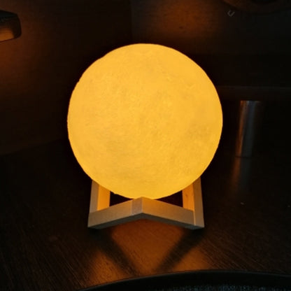 6031 3d Power Moon Lamp With Touch Control Adjust Brightness Wukusy