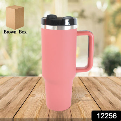 Stainless Steel Vacuum Insulated Tumbler With Lid (Approx 1200 Ml) Wukusy