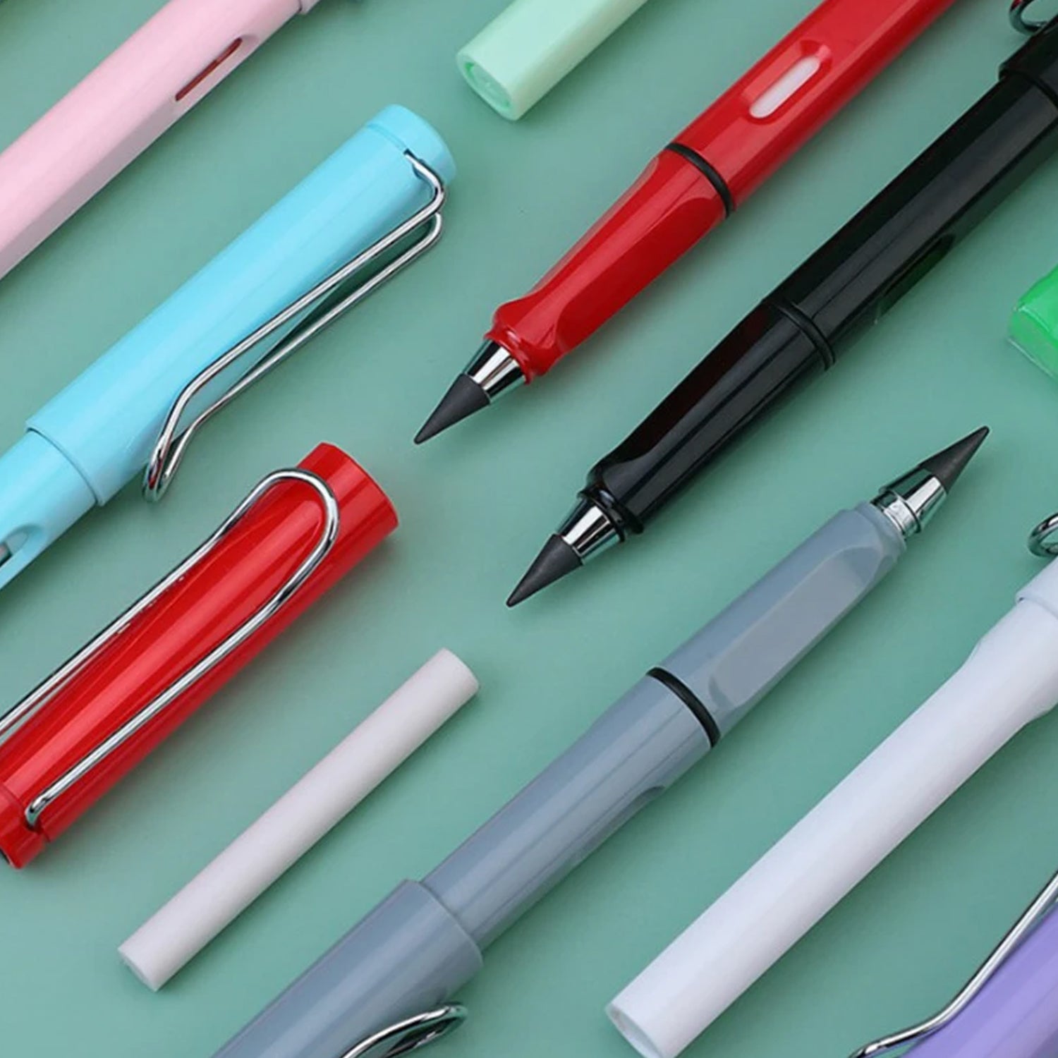 8868 2 In1 Everlasting Pencil Replaceable Head With Eraser Inkless Pencils Eternal Infinite Pencil Portable Everlasting Pencil Reusable Erasable Magic Pencils For Kids Painting Stationary Set (1 Pc) Wukusy