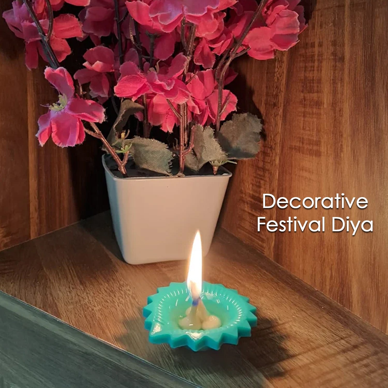 Silicone Diya For Diwali Attractive Design Colourful Diya Combo (Mix Design 1 Pc) Wukusy