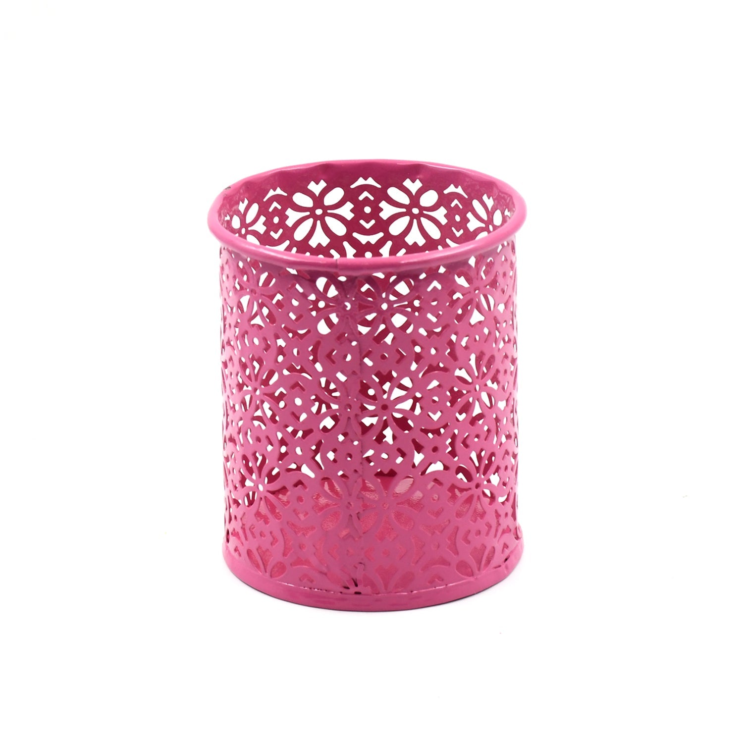 Pen Holder Office Desk Metal Mesh Pen Stand (1 Pc) Wukusy