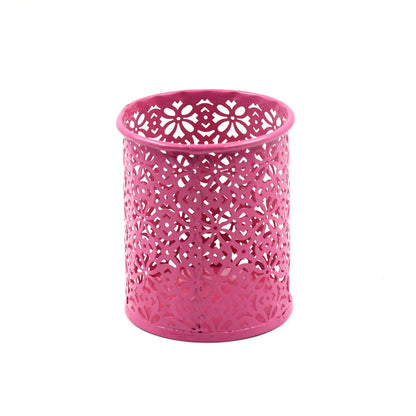 Pen Holder Office Desk Metal Mesh Pen Stand (1 Pc) Wukusy