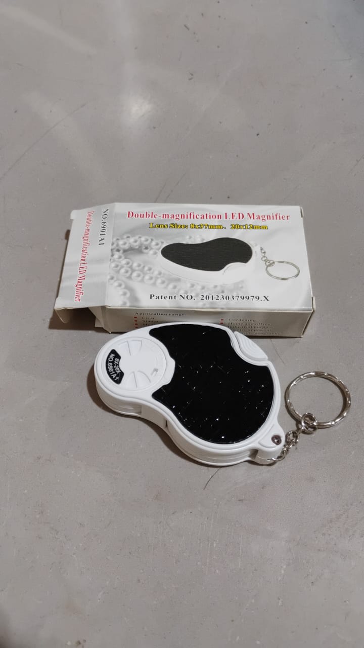 Double-magnification Led Magnifiers With Light (1 Pc  Small) Wukusy