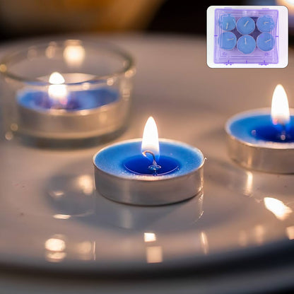 Multicolor Tea Light Candles - (20 Pc)