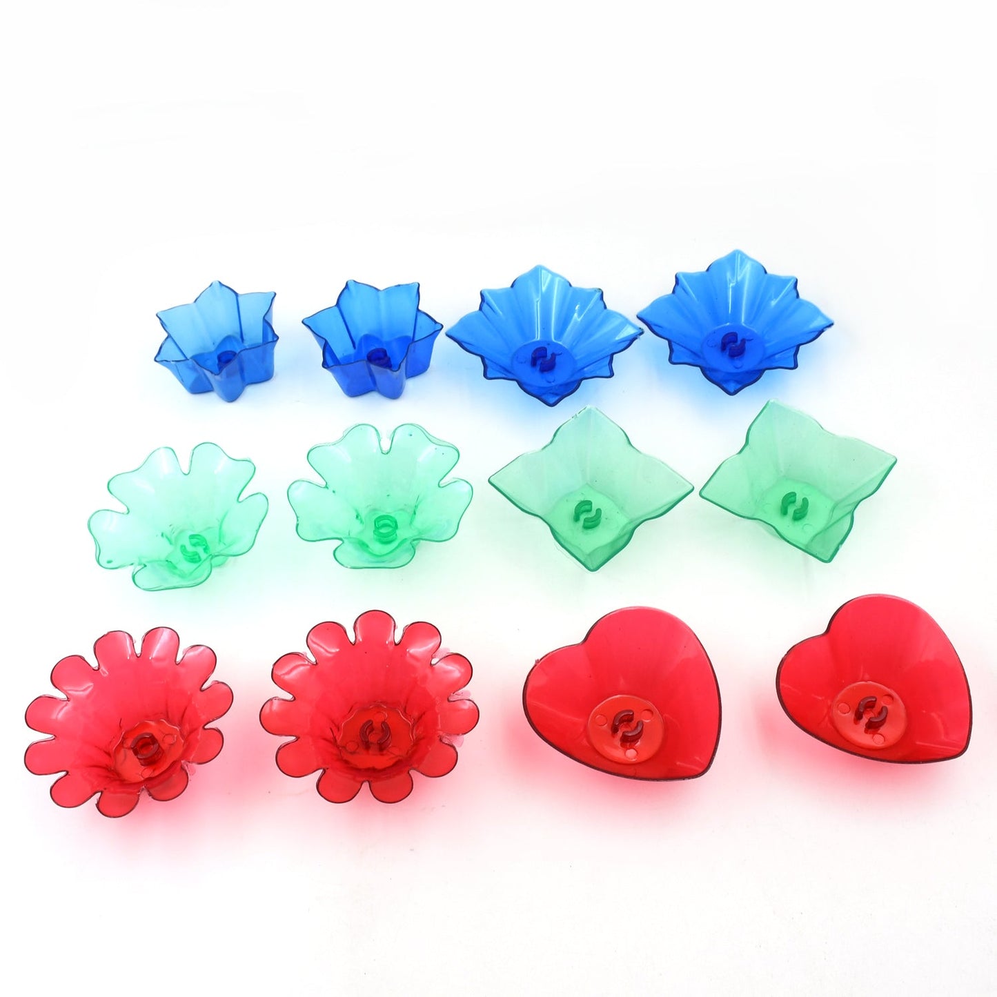 6320 Magical Reflection Diya Set With 6 Attractive Design Cup Set Of 12 Pieces Wukusy