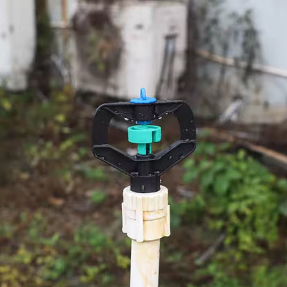 Rotating Irrigation Sprinkler Plastic Spray Nozzle (1 Pc) Wukusy